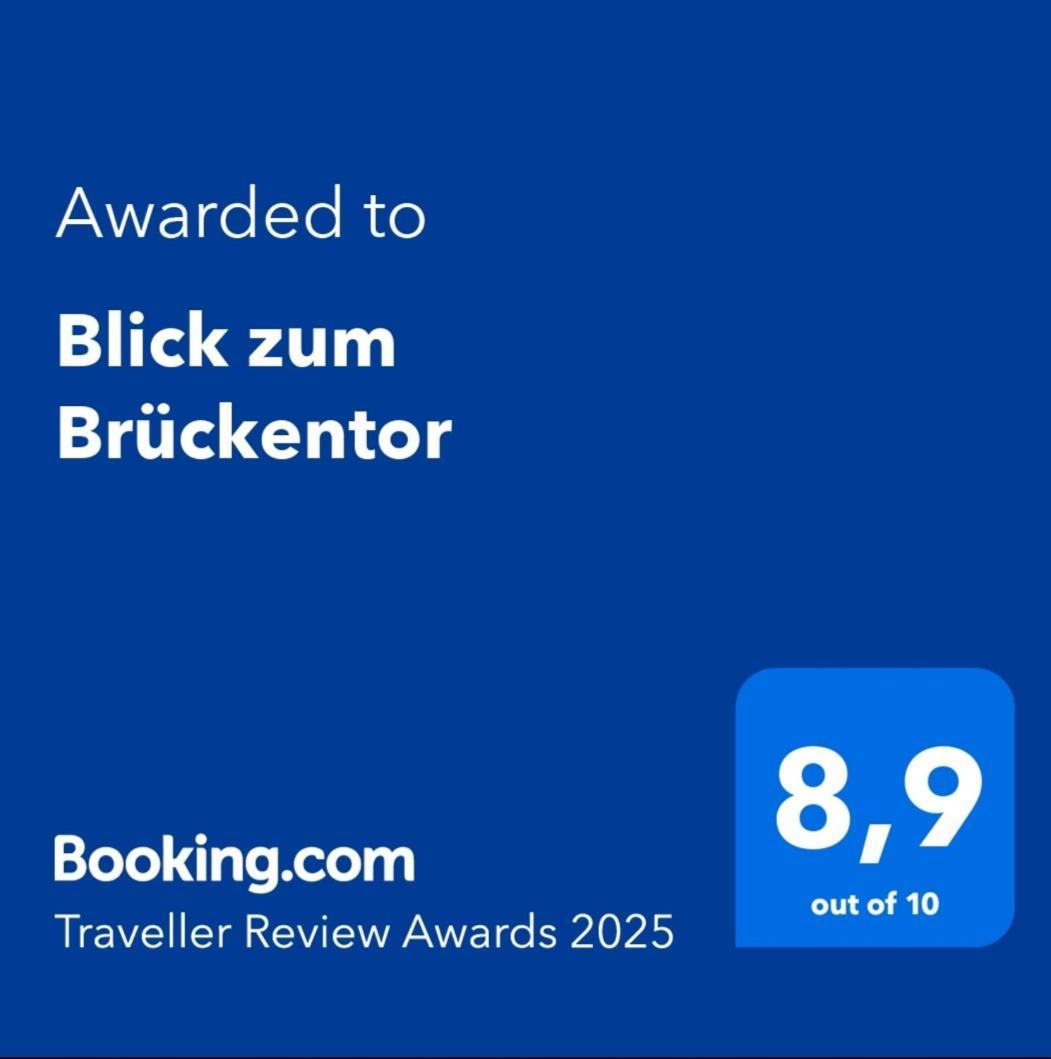 트라벤트라바흐 Blick Zum Brueckentor 아파트 외부 사진